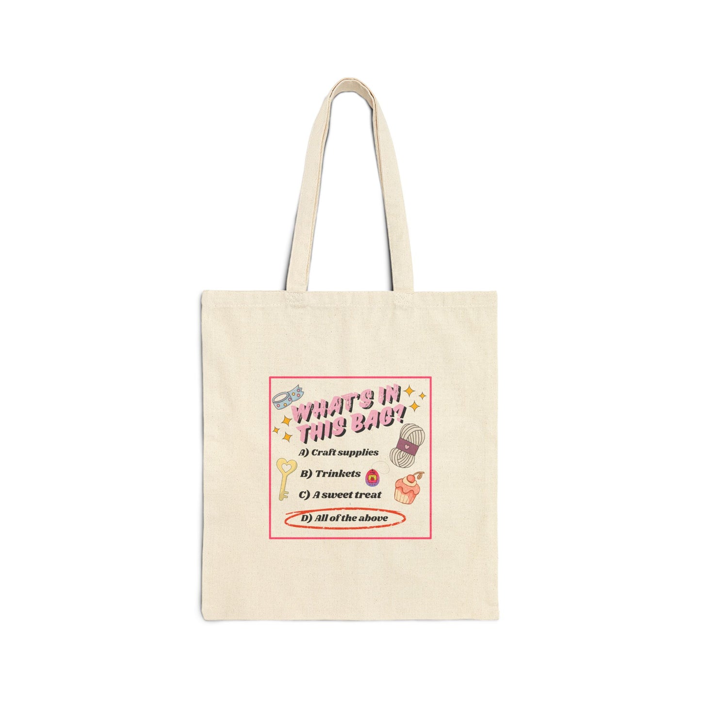 "What's in This Bag?" Tote Bag