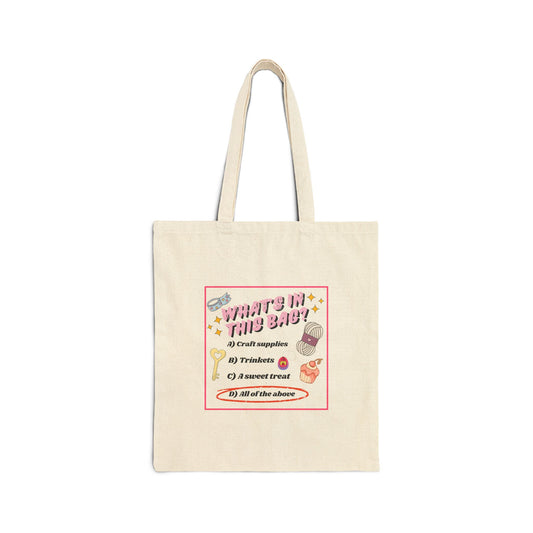 "What's in This Bag?" Tote Bag