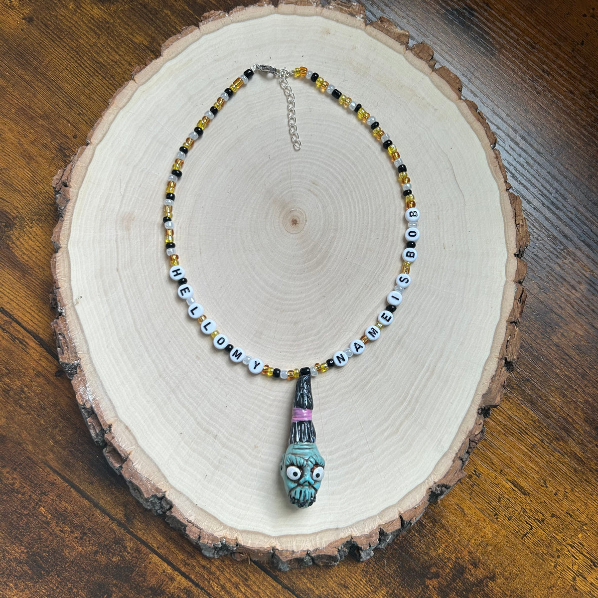 Beetlejuice Bob Beaded Necklace