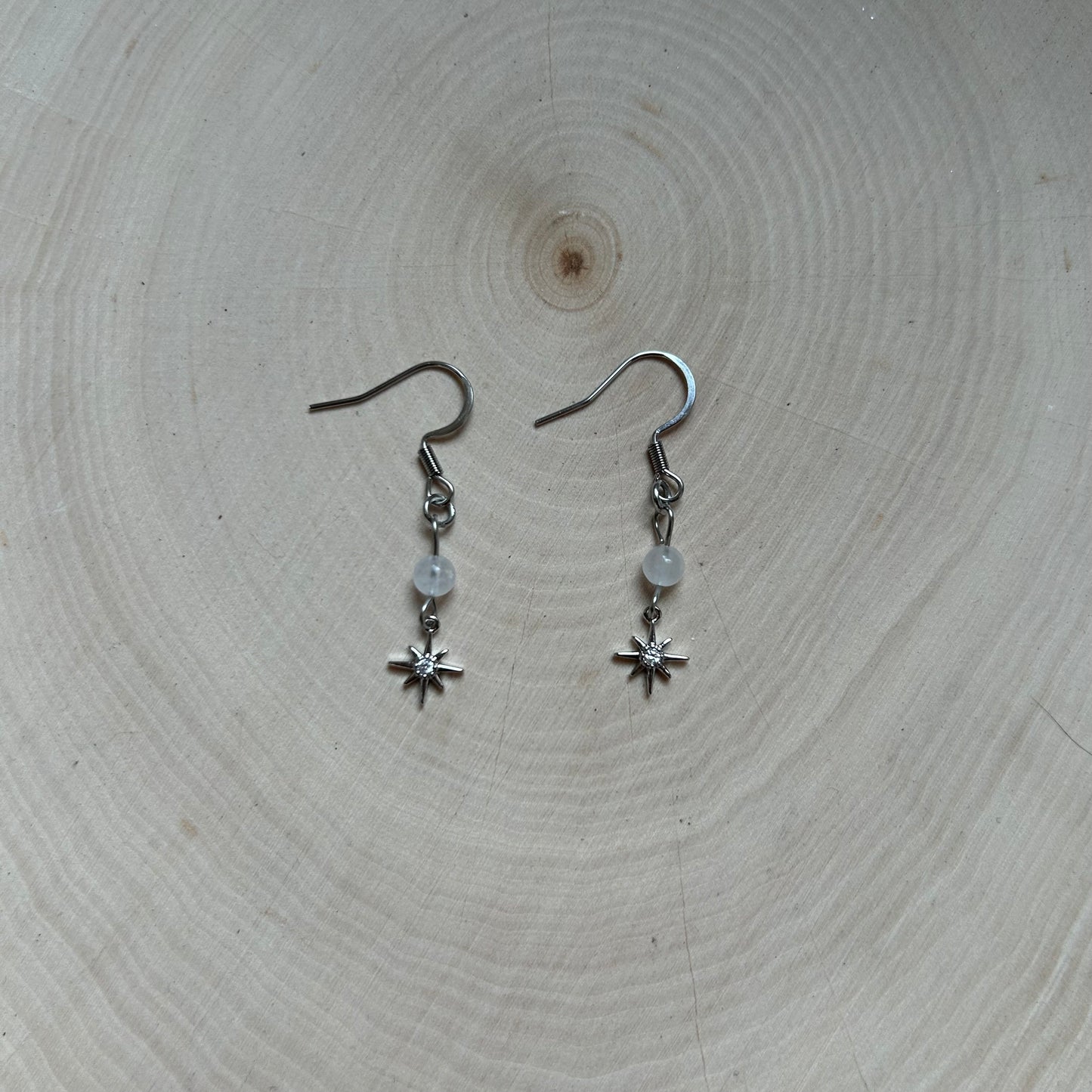 North Star Quartz Earrings