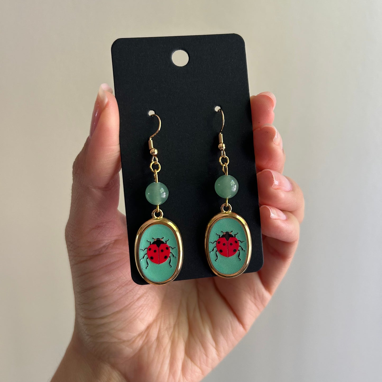 Ladybug Earrings