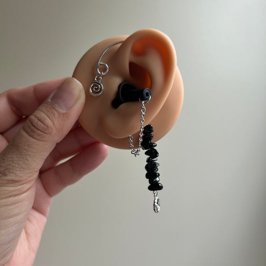 Jasper Spiral Earplug Ear Cuffs