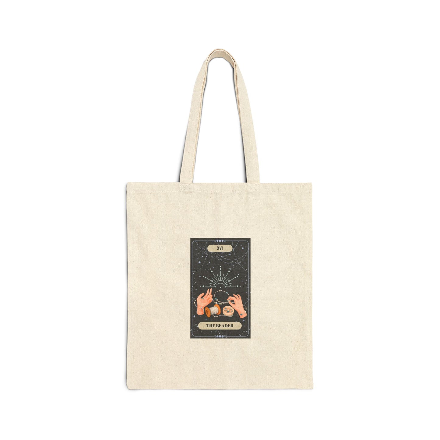 "The Beader" Tarot Card Tote Bag