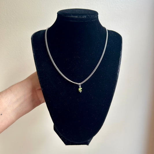 Peridot Chain Necklace