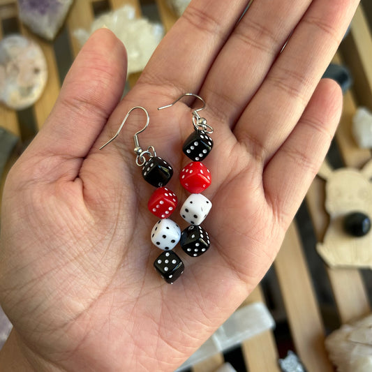 Dice Earrings