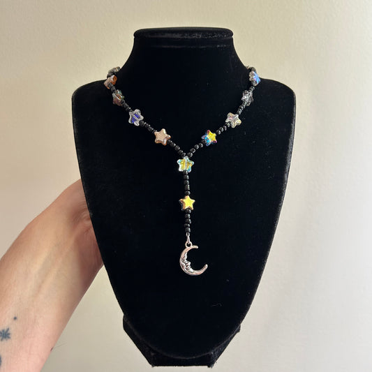 Starry Beaded Necklace