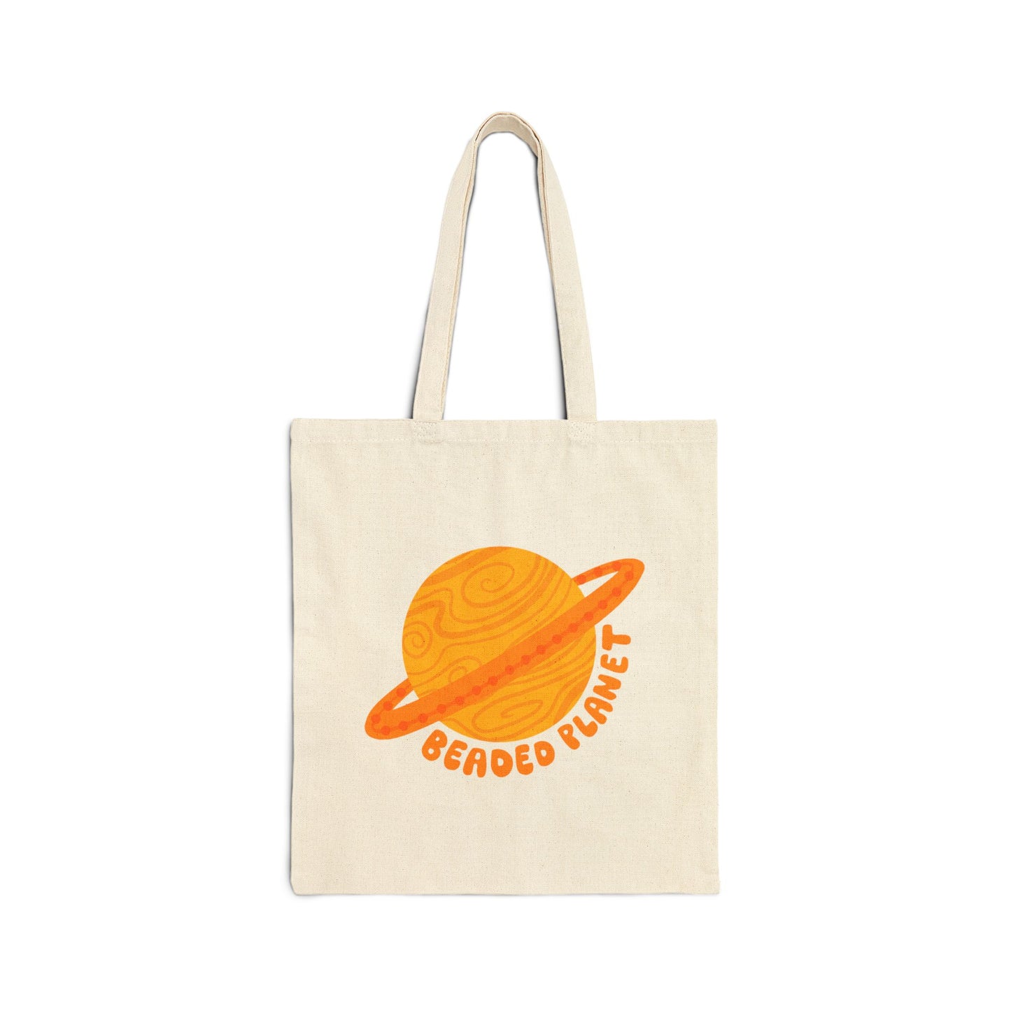 Beaded Planet Tote Bag - Design 1
