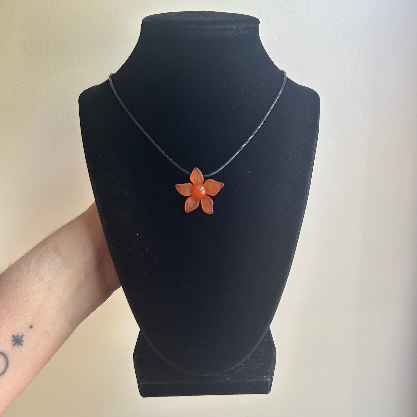 Crystal Flower Layering Necklaces