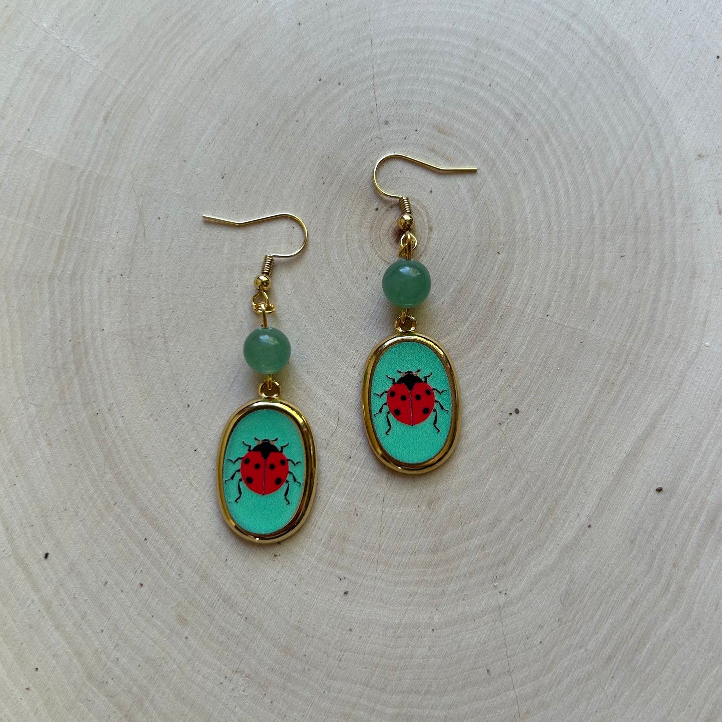 Ladybug Earrings