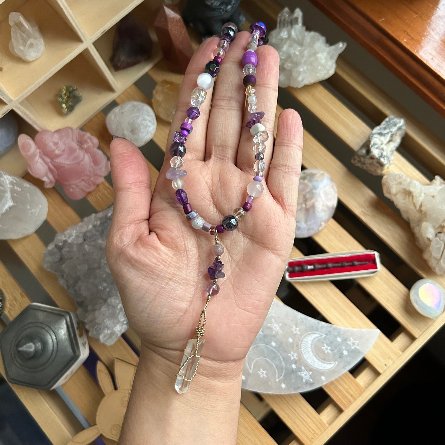 Bead Bucket Necklace | 182