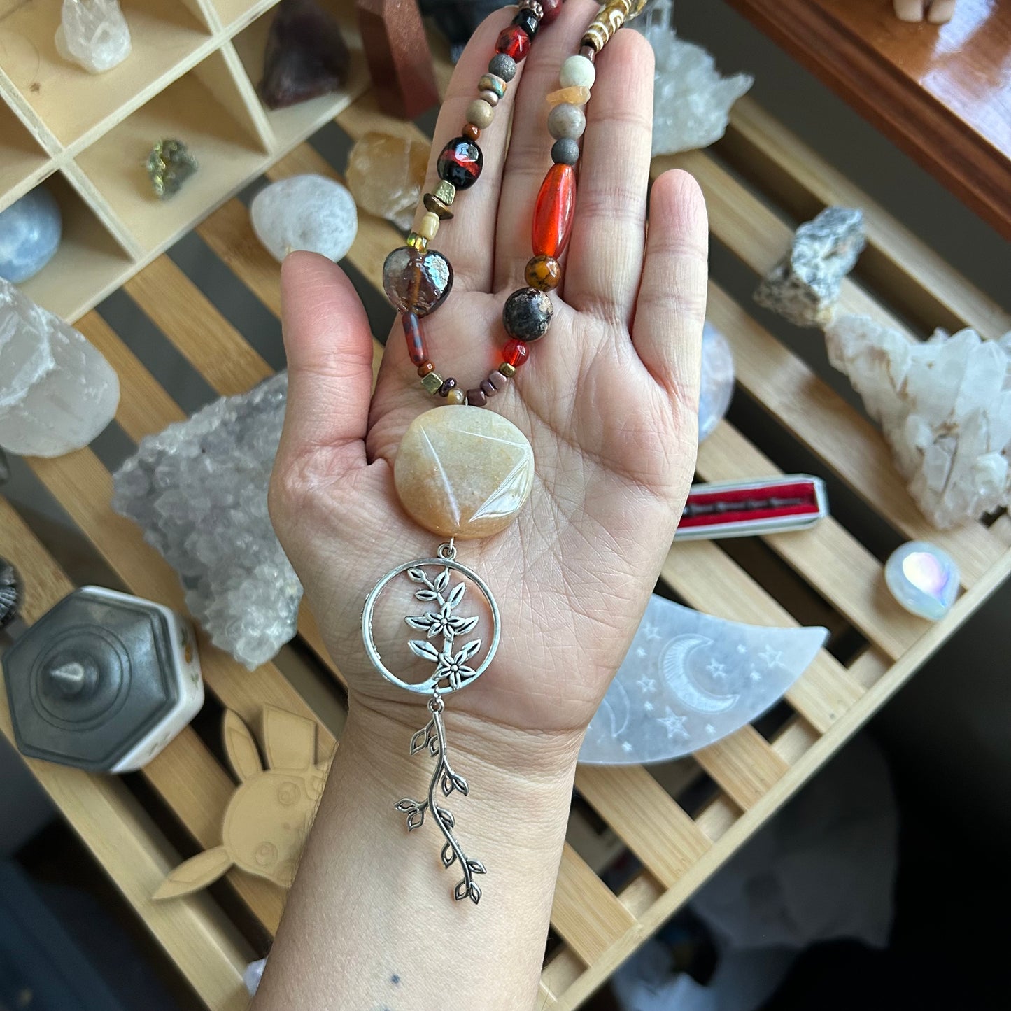 Bead Bucket Necklace | 181