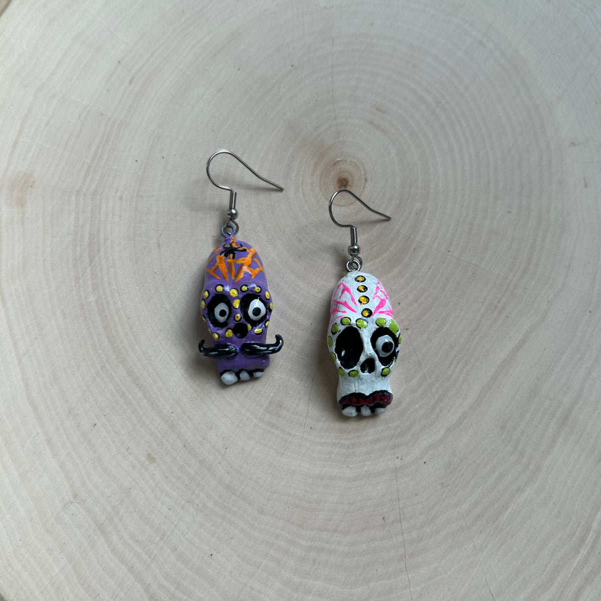 Spooky Couple Earrings