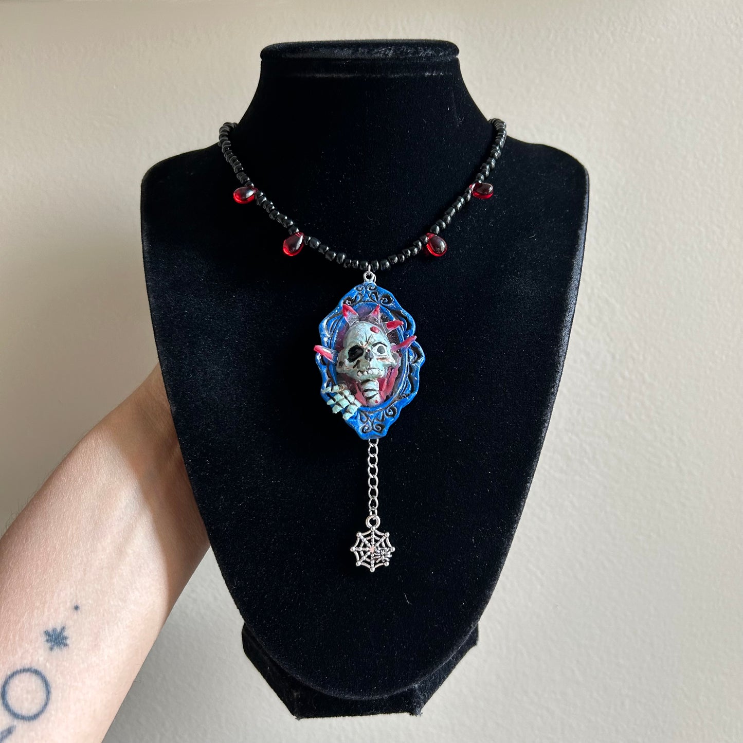 Zombie Outbreak Beaded Necklace