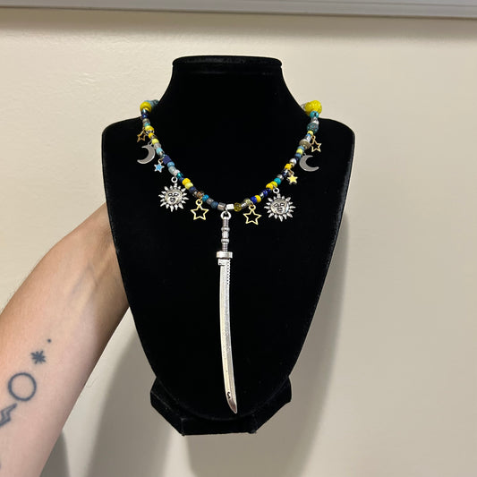 Bead Bucket Necklace | 202