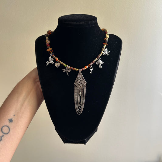 Bead Bucket Necklace | 178