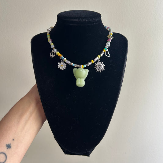 Bead Bucket Necklace | 201