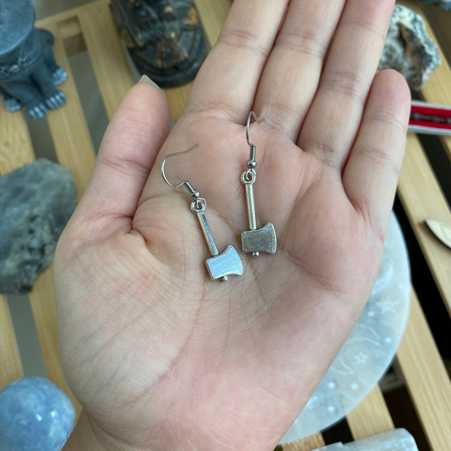 Hatchet Earrings