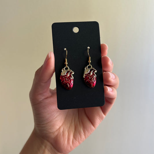 Anatomical Hearts Earrings