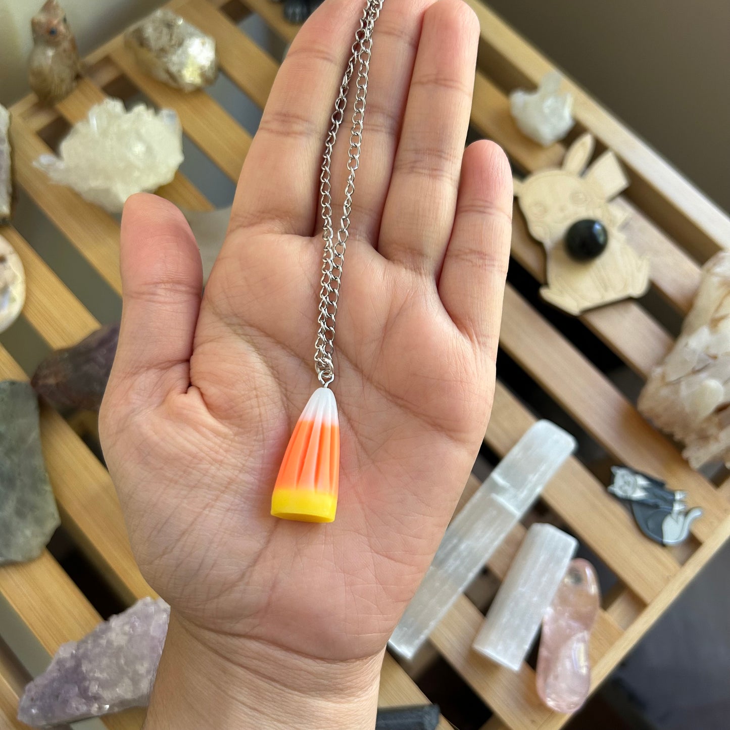 Candy Corn Necklace