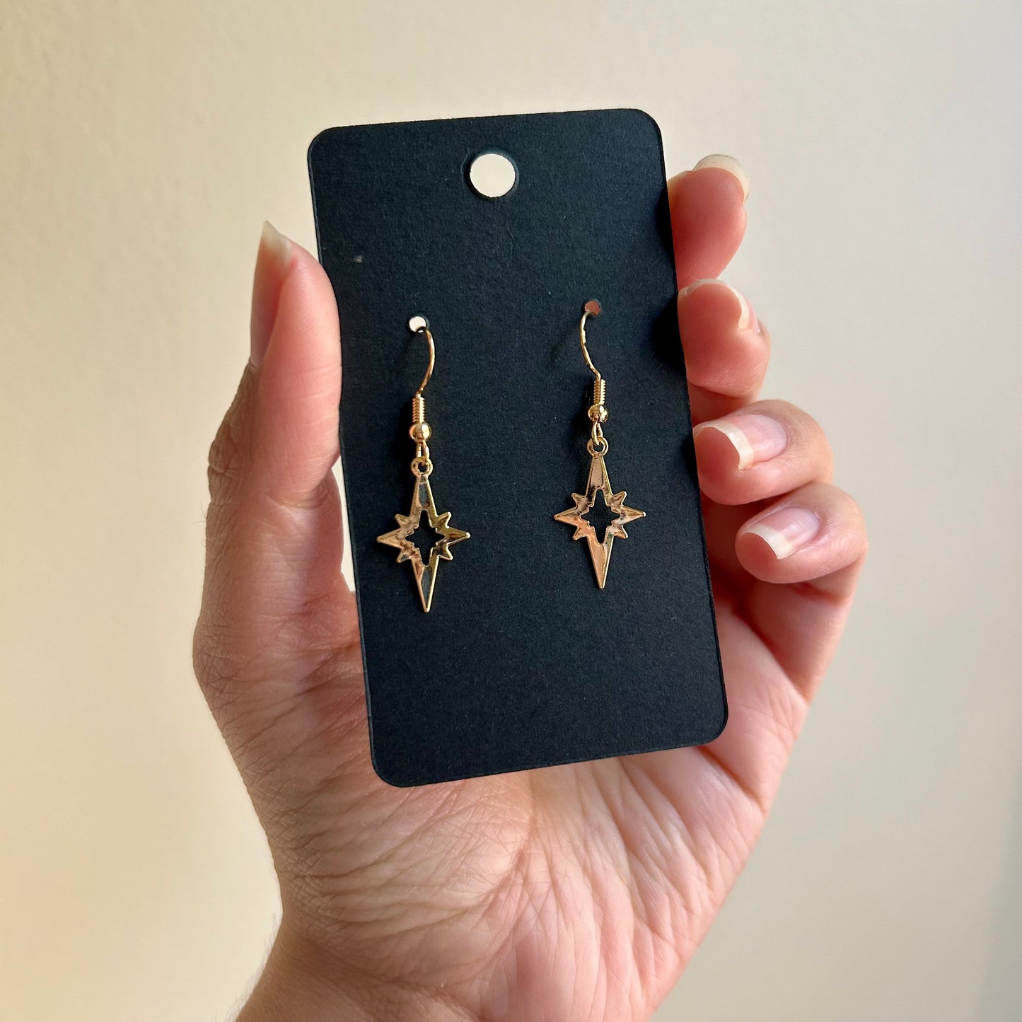 Gold Star Earrings