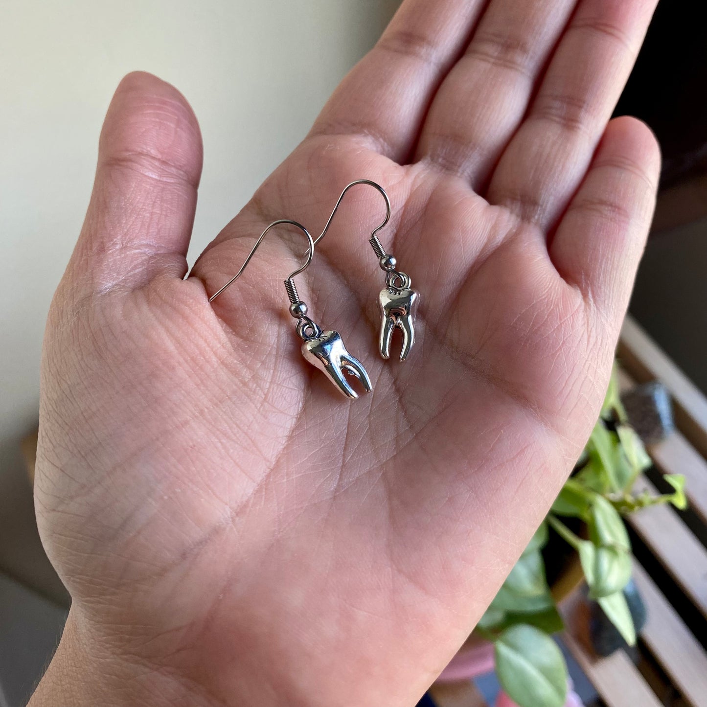 Tooth Earrings