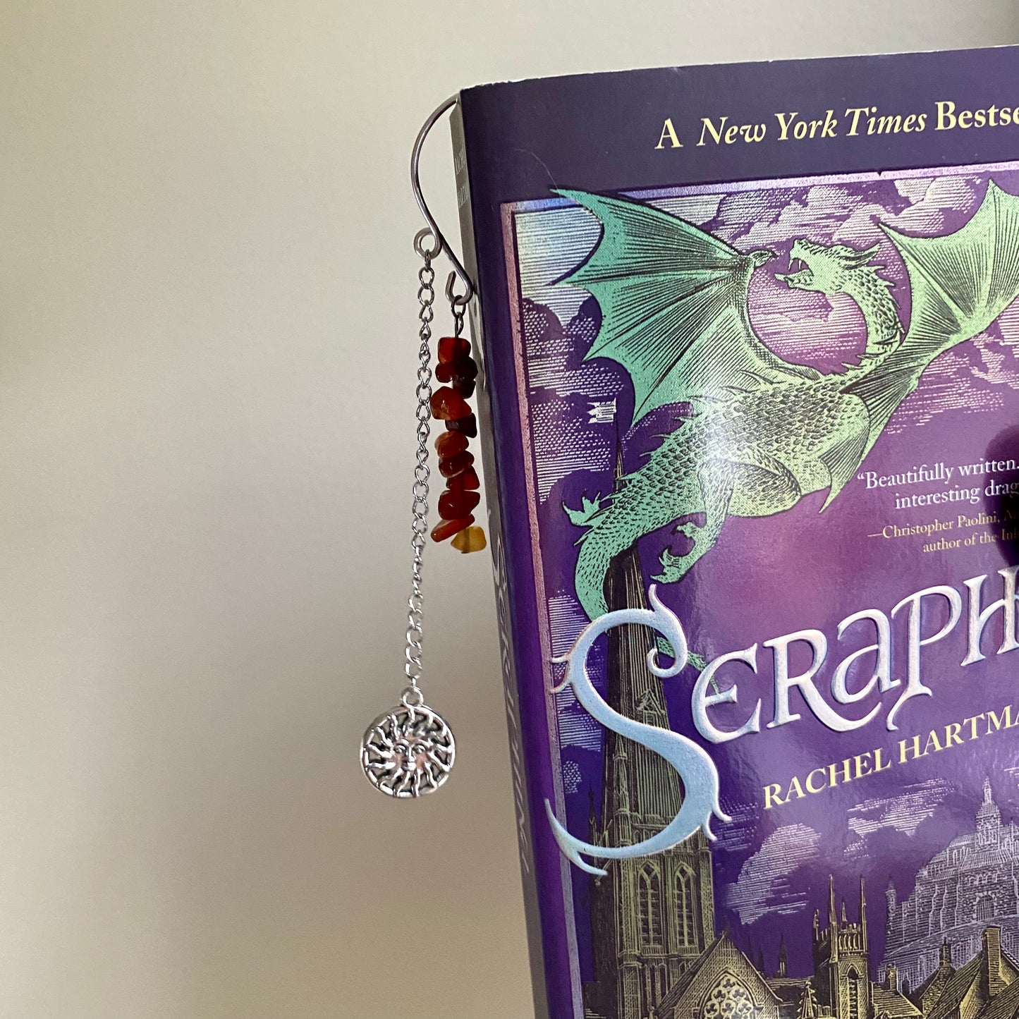 Carnelian Sun Bookmark
