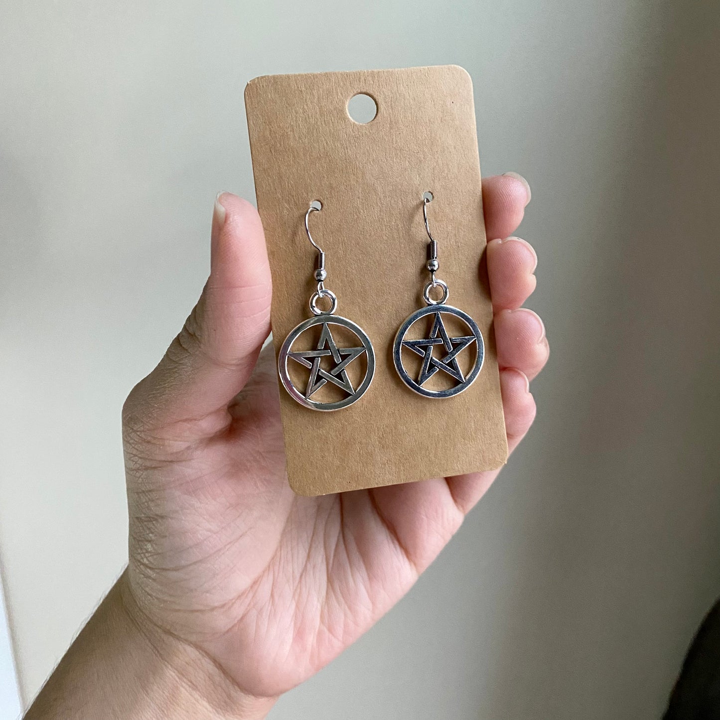 Pentacle Earrings