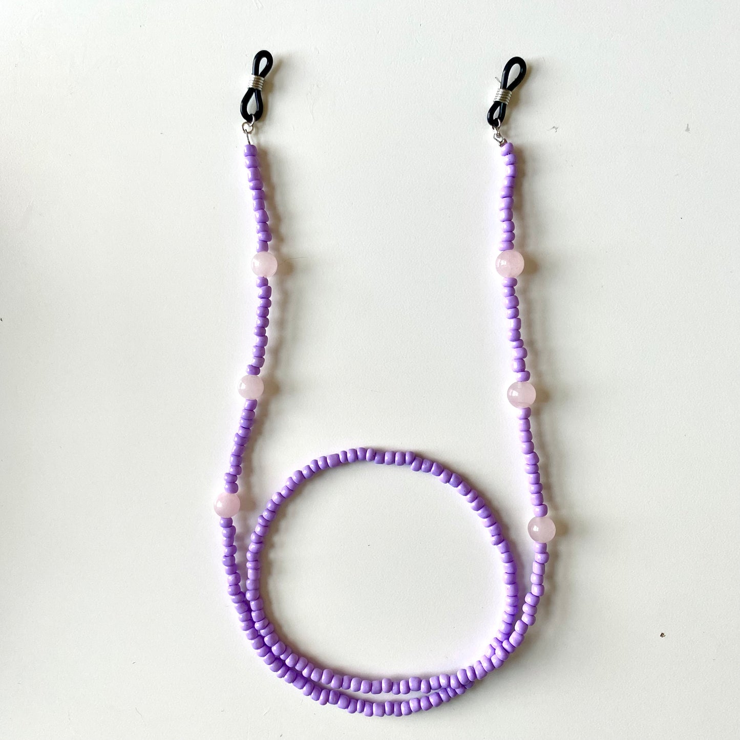 Rose Quartz Glasses Chain